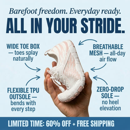 NaturaStep Pro – Zero-Drop & Ergonomic Barefoot Sneakers